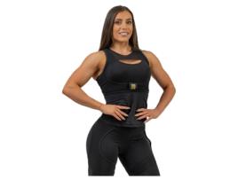 Nebbia Compression Intense Ultra Gold Compression Shirt Preto XS Mulher