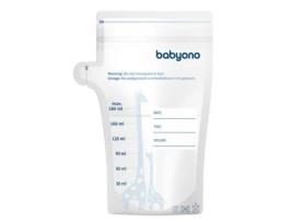 Babyono Sachets For Breast Milk Or Food 180ml 30 Units Transparente