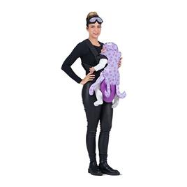 Viving Costumes Cover Of Diver And Octopus Man Custom Roxo M