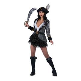 Viving Costumes Buccaneer Beauty Woman Custom Preto S