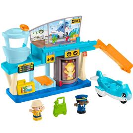 Little People Airport Playset With Plane And Figures