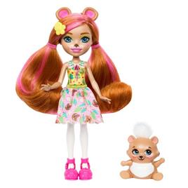 Enchantimals With Biloxie Bear Pet Mini Doll