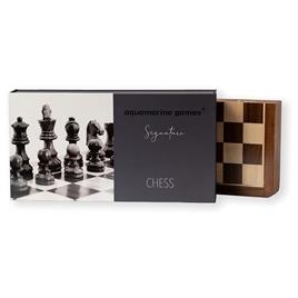 Aquamarine Ajedrez Plegable Signature Board Game Dourado