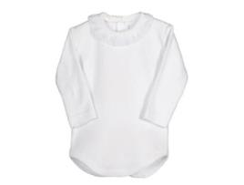 Calamaro C19001 Long Sleeve Body Branco 3 Months