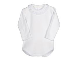 Calamaro C19001 Long Sleeve Body Branco 12 Months