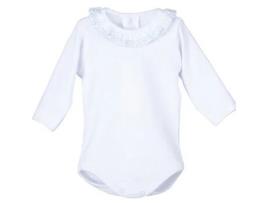 Calamaro C19001 Long Sleeve Body Branco 1 Months