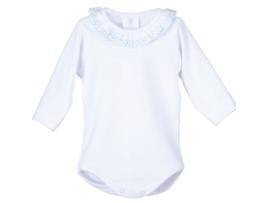 Calamaro C19001 Long Sleeve Body Branco 12 Months