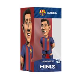 Minix Robert Lewandowski Fc Barcelona 12 Cm Figure Azul