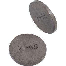 K&l Supply 25x2.65 Mm Valve Shim Prateado