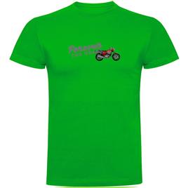 Kruskis Forever Short Sleeve T-shirt Verde 3XL Homem