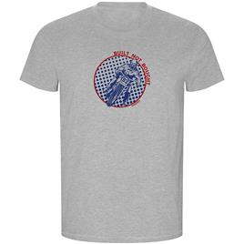 Kruskis Built Not Bought Eco Short Sleeve T-shirt Cinzento S Homem