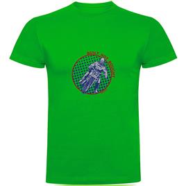 Kruskis Built Not Bought Short Sleeve T-shirt Verde L Homem