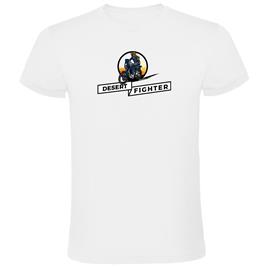 Kruskis Desert Fighter Short Sleeve T-shirt Branco S Homem