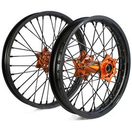 Holeshot 2.15x19`` 1.60x21`` Ktm Sx-f/sx Husqvarna 16-24 Fc/tc Rim Laranja 2.15 / 1.60 / R19/R21