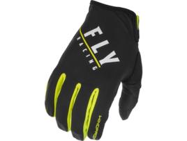 Fly Racing Windproof Lite Short Gloves Amarelo XL