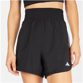 Adidas Pacer Woven High 5´´ Shorts Preto XS Mulher