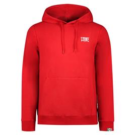 Leone Apparel Basic Small Logo Hoodie Vermelho S Homem