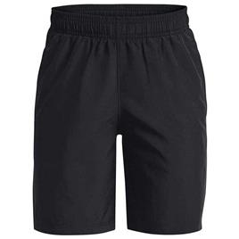 Under Armour Woven Wordmark Shorts Preto S Rapaz