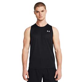 Under Armour Tech Sleeveless T-shirt Preto M / Regular Homem
