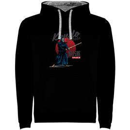 Kruskis Bushido Bicolor Hoodie Preto XL Homem