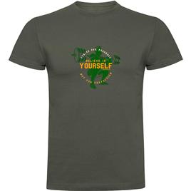 Kruskis Believe Short Sleeve T-shirt Verde 3XL Homem