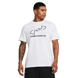 Under Armour Gl Foundation Update Short Sleeve T-shirt Branco M / Regular Homem