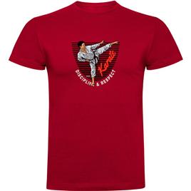 Kruskis Karate Short Sleeve T-shirt Vermelho XL Homem