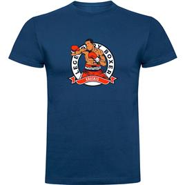 Kruskis Legendary Boxer Short Sleeve T-shirt Azul M Homem
