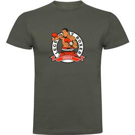 Kruskis Legendary Boxer Short Sleeve T-shirt Cinzento 2XL Homem