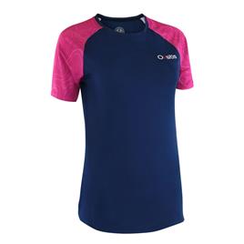 Oxsitis Technique Origin Short Sleeve T-shirt Preto,Rosa S Mulher