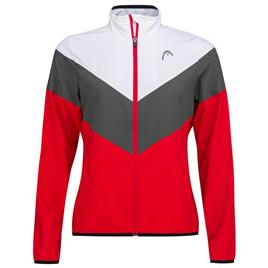 Head Racket Club 22 Jacket Vermelho XL Mulher