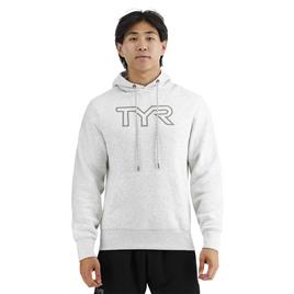 Tyr Big Logo Hoodie Cinzento XS Mulher