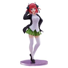 Taito Prize The Quintessential Quintuplets Pvc Statue Nino Nakano School Uniform Ver Renewal Edition Verde