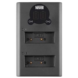 Newell Dl-usb 2 Batteries Np-fz100 Double Charger Transparente