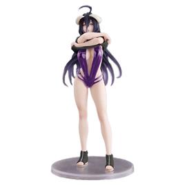 Taito Prize Overlord Iv Pvc Statue Albedo T-shirt Swimsuit Ver Renewal Edition 20 Cm Roxo