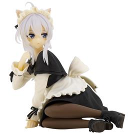 Taito Prize Wandering Witch: The Journey Of Elaina Coreful Pvc Statue Elaina Cat Maid Version Beige