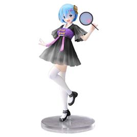 Taito Prize Re:zero Pvc Statue Rem Mandarin Dress Ver Renewal Edition 23 Cm Rosa