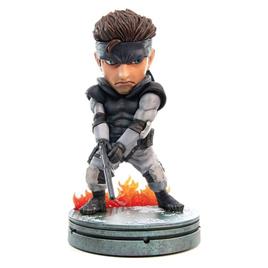 First 4 Figures Metal Gear Solid Solid Snake Standard Edition Figure 26 Cm Cinzento