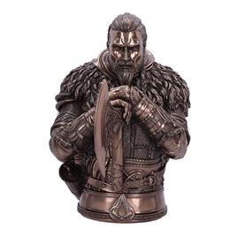 Nemesis Now Assassins Creed Valhalla Eivor Bronze Bust Castanho