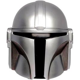 Monogram Helmet 21 Cm The Mandalorian Star Wars Piggy Bank Prateado