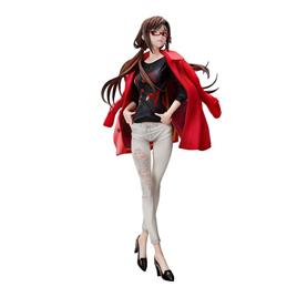 Hobby Max Pvc 1/7 Makinami Mari Illustrious Radio Eva 26 Cm Evangelion Statue Vermelho