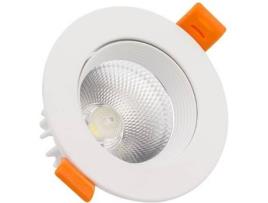 Projetor Encastrado LED Ledkia A+ 9 W 720 Lm (Branco Neutro 4000K)