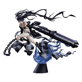 Max Factory Pvc 1/7 Hxxg Edition 30 Cm Black Rock Shooter Statue Prateado