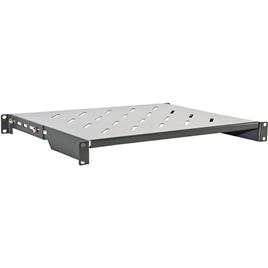 2lan 19´´ 1u 350 Mm Ext Fixed Tray Rack Prateado