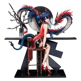 Apex Pvc 1/7 Ch´en 21 Cm Arknights Statue Vermelho