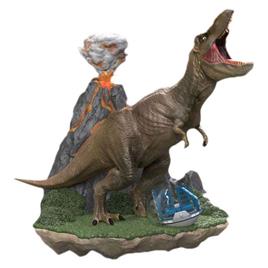 Beast Kingdom Toys Diorama T-rex 13 Cm Jurassic Park Castanho