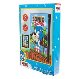 Fizz Creations Poster With Luminous Function Sonic The Hedgehog Transparente