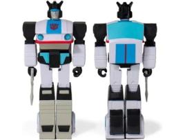 Super 7 Transformers Jazz Figure Reaction Colorido