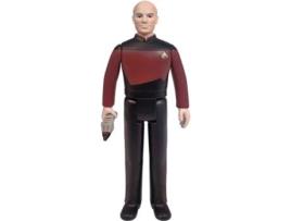 Super 7 Star Trek Captain Picard Figure Reaction Castanho