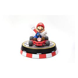 First 4 Figures Mario Collector Edition 22 Cm Super Mario Statue Vermelho